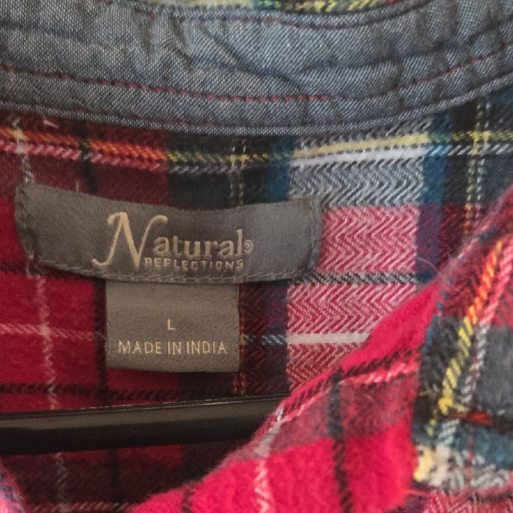 Natural Reflections Flannel Shirt - Picture 2 of 4